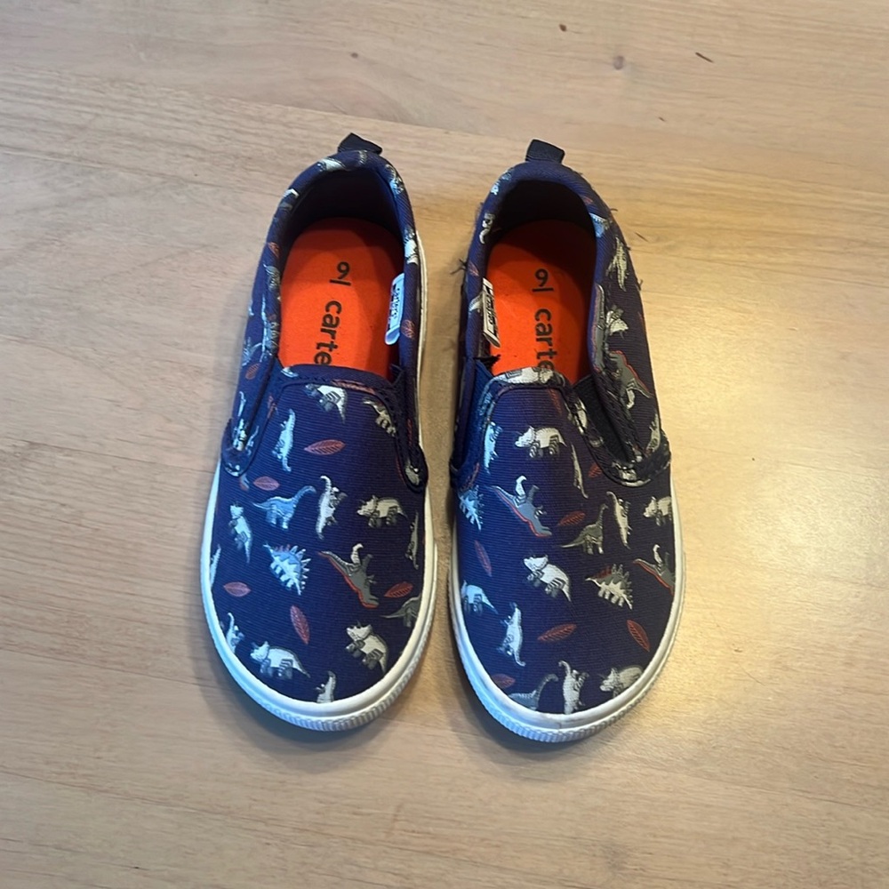 Carter’s toddler slip-on shoe. NWOT, never worn.